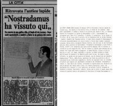 La Stampa-Nostradamus  22 Gennaio 1976